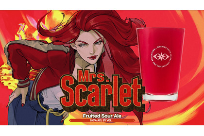 【異例の「発売前」に頂点へ！】国内屈指のビール審査会で優勝のクラフトビール「Mrs. Scarlet」登場 画像
