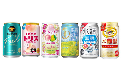 【3/8～3/14】春の華やかなビールやチューハイなど登場！今週発売の新商品まとめ 画像