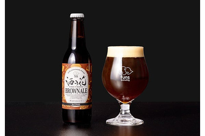 【うなぎ専用クラフトビール！】酒粕を使った「酒の花 BROWN ALE（ブラウンエール）」発売 画像