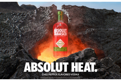 【タバスコ × ウオッカ！】刺激的な辛みの「ABSOLUT® TABASCO™️（アブソルート® タバスコ™️）」新発売 画像