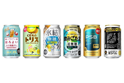 【5/10～5/16】爽やか無糖やフルーツ系から千葉ロッテ応援缶まで！今週発売の注目のお酒新商品まとめ 画像