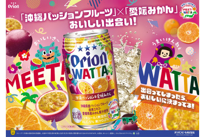【新シリーズ「MEET! WATTA」始動！】第1弾「WATTA 沖縄パッション＆愛媛みかん」数量限定発売 画像