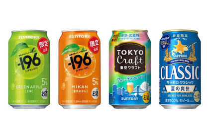 【5/31～6/6】夏の訪れを感じるフルーティチューハイと個性派ビールが登場！今週発売の注目のお酒新商品まとめ 画像