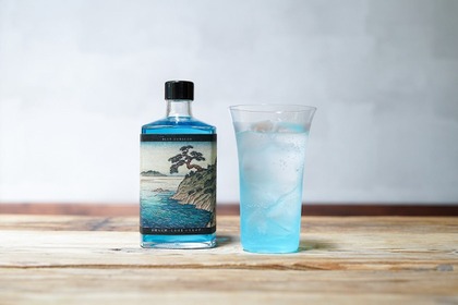 【青いハイボールのための次世代リキュール！】「ぷりにうす百景 白浜入江図 ブルーキュラソー」300本限定で販売 画像