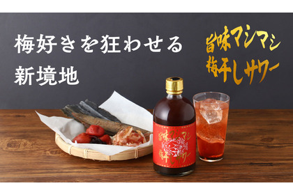 【梅干しと出汁の旨味が魅力のサワーベース！】「旨味マシマシ梅干しサワー」販売開始 画像
