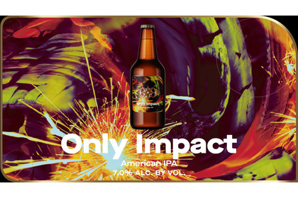【人生の苦みを描いたクラフトビール！】GRANDLINE BREWING「Only Impact」がリニューアル 画像