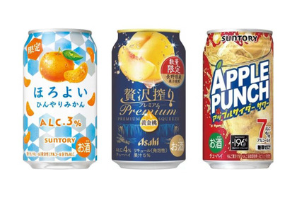 【9/6～9/12】残暑にうれしい果実系チューハイが続々登場！今週発売の注目のお酒新商品まとめ 画像
