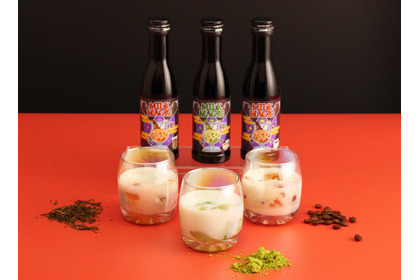 【牛乳で割るとゼリーになる！？】「MILKMAGIC ほうじ茶 / 抹茶 / コーヒー」新発売 画像