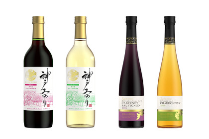 【神戸産ぶどう100%の新酒！】「神戸ワイン 新酒 神戸みのり 赤 / 白」発売 画像