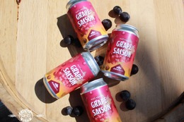 【歴史とテロワールを纏うグレープセゾン！】長濱浪漫ビール限定醸造「Nagahama Grape Saison」順次出荷 画像