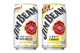 「ジムビームソーダ缶」がリニューアル新発売&「ジムビーム〈レモネード〉缶」が期間限定新発売！ 画像