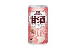 【ひなまつりやお花見にぴったり！】国産白桃果汁を使用した「甘酒＜桃＞」が期間限定で新発売 画像