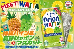【2つの主役級フルーツが出会った！】「WATTA 沖縄パイン＆長野シャインマスカット」数量限定発売 画像