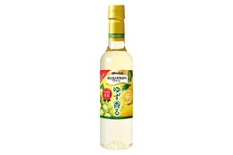 【初の限定品！】「メルシャン 酸化防止剤無添加ワイン ゆず香る白 ペットボトル」新発売 画像