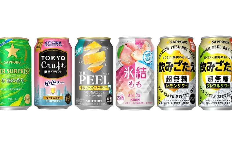 【3/15～3/21】春の新作お酒6選！ファミマ限定品や本格無糖サワーが目白押し 画像