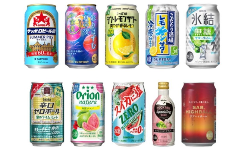 【6/21～6/27】夏のビールに爽快チューハイ、本格ハイボールまで続々登場！今週発売の注目のお酒新商品まとめ 画像