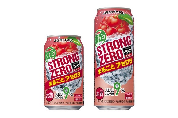 196 ストロングゼロ〈まるごとアセロラ〉」が期間限定新発売