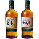 お値下げ！シングルモルト宮城峡マンサニーリャウッドフィニッシュ シングルモルト余市 マンサニーリャウッドフィニッシュ』『シングル