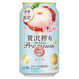 限定商品の中で一番人気！「アサヒ贅沢搾りプレミアム期間限定ライチ