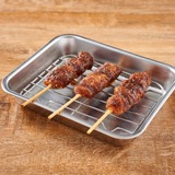 累計500万本突破！串カツ田中の新名物】1本50円の「無限ニンニク