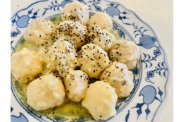 【レシピ】和×洋のメチャウマおつまみ！「里芋ゴルゴンゾーラ」 画像