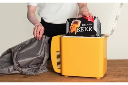 【お酒好きは絶対買うべき！！最強ガジェット】6缶ビールがすっぽり入る“夢の冷蔵庫”が登場！部屋飲み革命か！？