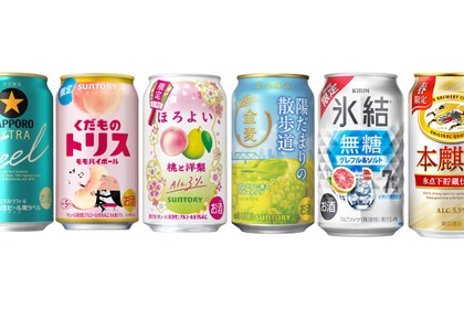【3/8～3/14】春の華やかなビールやチューハイなど登場！今週発売の新商品まとめ