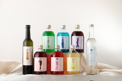 【TVアニメ『キボウノチカラ～オトナプリキュア'23～』のキャラクターをイメージ！】描き下ろし限定ラベルのオリジナル酒・8種が販売