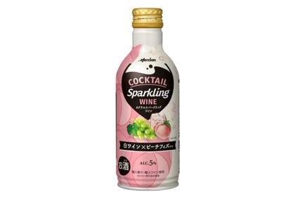 【桃果汁 × 白ワイン！】「カクテルスパークリングワイン 白ワイン×ピーチフィズ」新発売