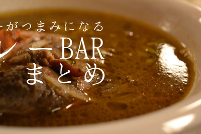 カレーをつまみにお酒が飲める？都内のカレーBARまとめ！ 画像