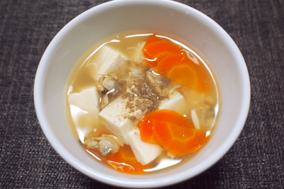【レシピ】〆でも食前でもOK！疲れた身体を癒す旨味スープ「とろっとアサリ豆腐」 画像