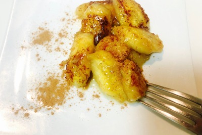 【レシピ】余ったバナナが簡単にオシャレおつまみに変身！「焼きバナナ～ラム風味～」 画像