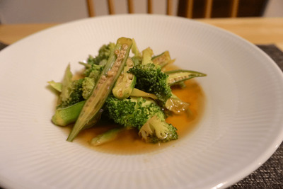 【レシピ】新しい美味しさに出会う「緑の野菜の柚子胡椒あんかけ」 画像