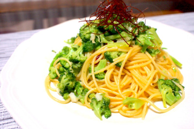 旬の野菜のひとり飲み向きパスタ「ブロッコリーパスタ」 画像