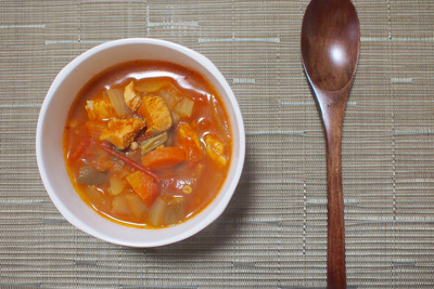 オクラのとろみがスープに溶けて旨い！アメリカの郷土料理「ガンボスープ」 画像