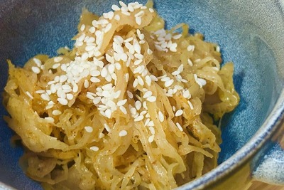 【おつまみレシピ】簡単！和えるだけ！「ザワークラウトのキムチ風」 画像