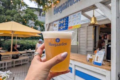 【レポート】渋谷でベルギー気分！ヒューガルデンの期間限定ビアスタンドに行ってきた 画像