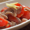 30秒で出来ちゃう！間違いなく止まらないおつまみ『トマトの塩辛和え』の作り方 画像