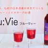【体の内側からスッキリ！フルーツとビネガーのお酒】「Fru:Vie カシス＆ザクロ酢」販売 画像