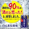 サントリー、お酒好き100人調査で「のんある酒場 レモンサワー」の9割がアルコール入りと誤認する結果を公表 画像