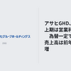 アサヒGHD、2026年上期は営業利益56%増　為替一定で酒税抜き売上高は前年比1.6%増 画像