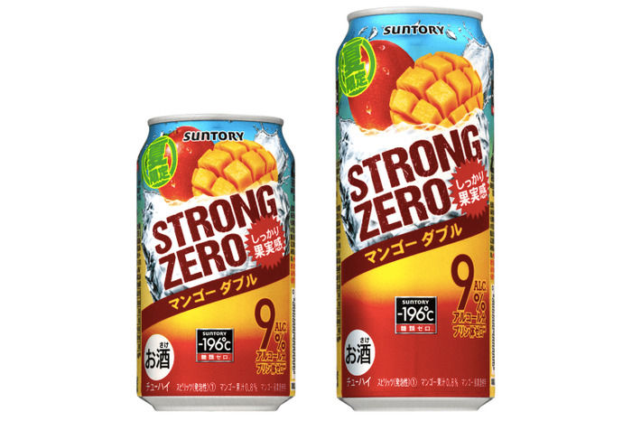 夏の王様「マンゴー」味が登場！－196 ストロングゼロシリーズの新