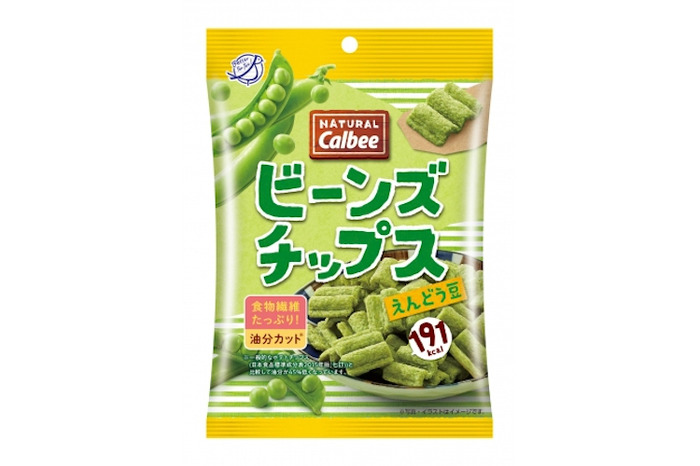 191kcalのポテチが登場！ヘルシーでおいしい「えんどう豆スナック」が