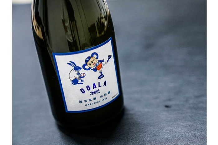 中日ドラゴンズ公認日本酒「ドアラと二兎」がプロ野球開幕と共に発売