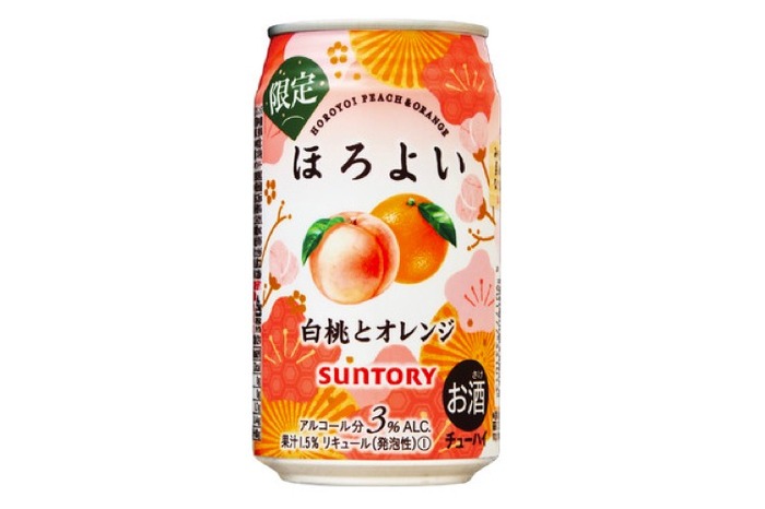 新年を祝う「ほろよい〈白桃とオレンジ〉」が期間限定新発売