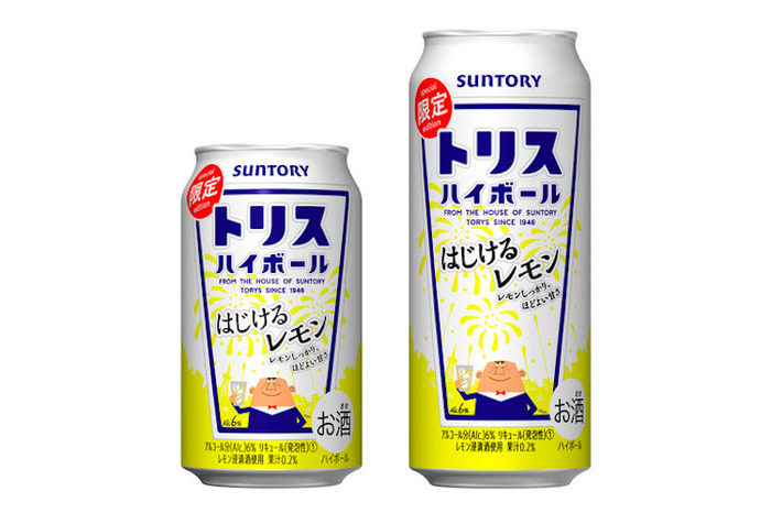 レモンをぎゅっと搾ったような酸味と甘み！「トリスハイボール缶