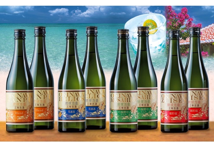 父の日におすすめ！「琉球泡盛3年古酒飲みくらべ500ml 8本組」販売