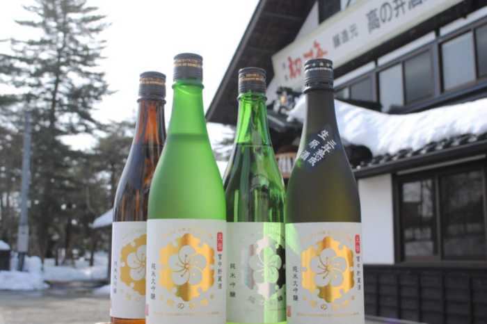 雪の中で熟成させた日本酒「越の初梅 雪中貯蔵酒」飲み比べセットが