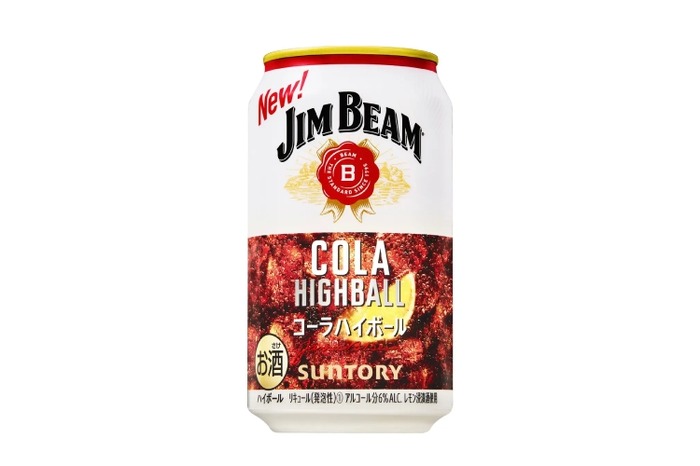 ジムビーム ハイボール缶〈コーラハイボール〉」期間限定新発売
