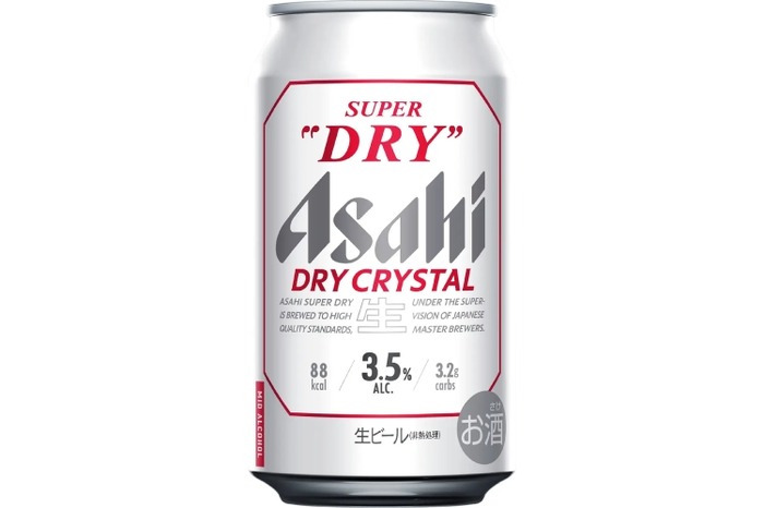 nori！アサヒビール。 アルコール分3.5%！「アサヒスーパードライ ドライクリスタル」発売